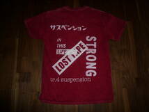 着用1回　付属完備　tr.4 suspension TEE 　 村上淳 　Mサイズ　Ｔシャツ_画像4