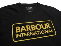 Barbour Internationalインターナショナル ロゴ Tシャツ sizeL_画像1