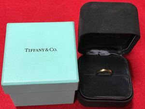Tiffany &amp; Co 750 Dravered Ring