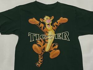 90's MICKEY inc ティガー 両面プリントTシャツ USA製 Mサイズ ビンテージ古着 vintage くまのプーさん 90年代 ディズニー 80's ミッキー