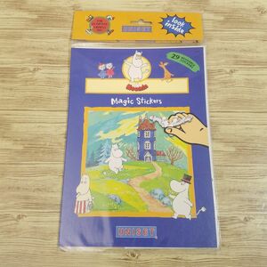 シール絵本[ムーミン マジックステッカー Moomin Magic Stickers（未開封）] 洋書 英語絵本