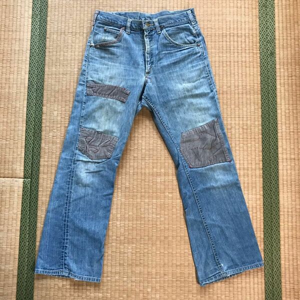 70s Vintage Lee 200 Riders Distressed Jeans Size 30x29