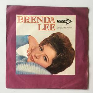 23215●Brenda Lee - The End Of The World/Night And Day/DS-313/Chanson/ブレンダ・リー 世界の果てに ナイトアンドデイ/7inch EP