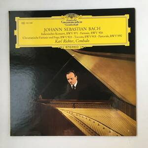2332●Johann Sebastian Bach Karl Richter/カールリヒター バッハ チェンバロリサイタル/MG 2240/12inch LP アナログ盤