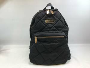 【MARC JACOBS】　マークジェイコブス　リュックサック　キルティング　ブラック　M0011321-001　中古　♯180161-33