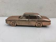 【長期保管品】TOYOTA CROWN トヨタ クラウン ロイヤルサルーン 1974 シガレットケース 灰皿 非売品 置物 当時物_画像3