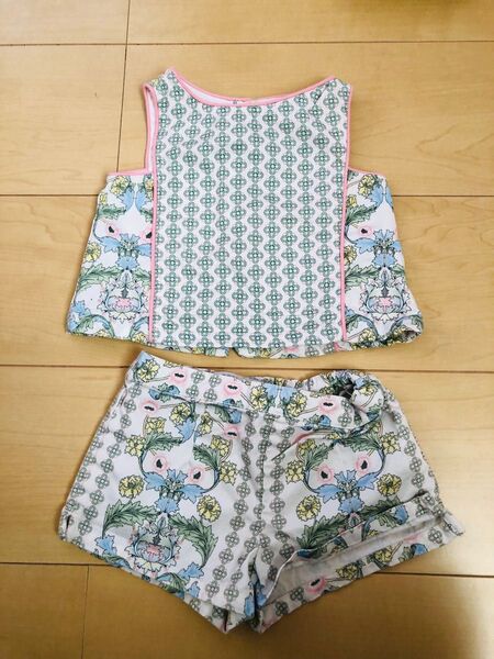 ベビーセットアップ☆70〜80 夏服 Gingersnaps 女の子