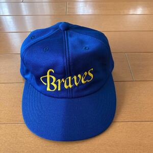 ORIX Braves オリックスブレーブス ベースボールキャップ ブルー メッ