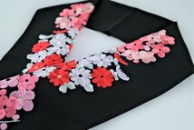 【1円～！！】新品◆日本製 振袖用◆シルエリー 豪華 たっぷり 刺繍入り 半衿 1-41_画像1