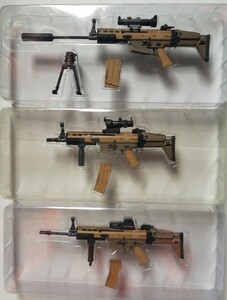 HOT TOYS hot toys 1/6 12inch MODERN FIRERMS 2 3 4 series 30 number SCAR-H SCAR-L HK417 M14 EBR