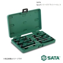 SATA サタ 6pcsTシリーズドライバーセット 工具 ツール 整備 車 バイク 自転車 RS-09309_画像1