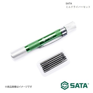 SATA サタ ミニドライバーセット 工具 ツール 整備 車 バイク 自転車 RS-03141