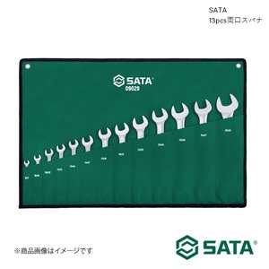 SATA サタ 13pcs両口スパナ 工具 ツール 整備 車 バイク 自転車 RS-09029