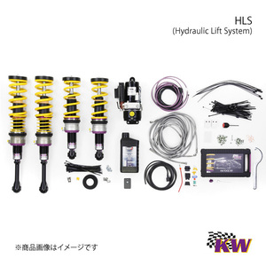 KW HLS 2 コンプリート(V-3セット) リフトアップ:Fのみ PORSCHE 911 996 Carrera 4/4S クーペ/コンバーチブル/タルガ F許容荷重:-825