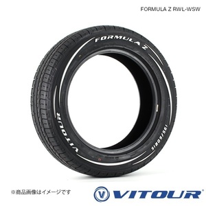 VITOUR FORMULA Z RWL-WSW 195/60R16 89V 2本 夏タイヤ サマータイヤ レイズドホワイトレター ヴィツァー フォーミュラZ