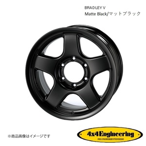 ブラッドレーV 16インチ 6穴 6H 139.7 8.0J -25 4WD 用 ホイール 5本 マットブラック BRADLEY V