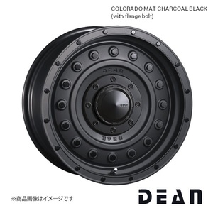 ディーン コロラド 17インチ 6穴 6H 139.7 8.0J +20 FJクルーザー GSJ15W ホイール 4本 マットチャコールブラック COLORADO DEAN