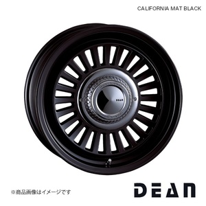 ディーン カリフォルニア 17インチ 6穴 6H 139.7 7.5J +20 ハイラックス GUN125 ホイール 1本 マットブラック CALIFORNIA DEAN