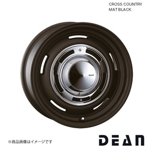 ディーン クロスカントリー 16インチ 10穴 10H 114.3/127 6.5J +32 CX-3 DK5FW ホイール 1本 マットブラック CROSS COUNTRY DEAN