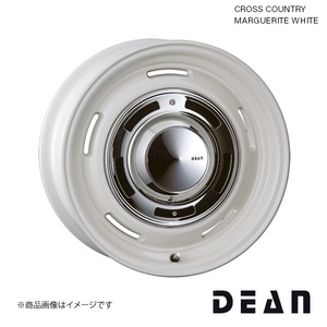 ディーン クロスカントリー 14インチ 4穴 4H 100 4.5J +43 MRワゴン MF23S ホイール 4本 マーガレットホワイト CROSS COUNTRY DEAN