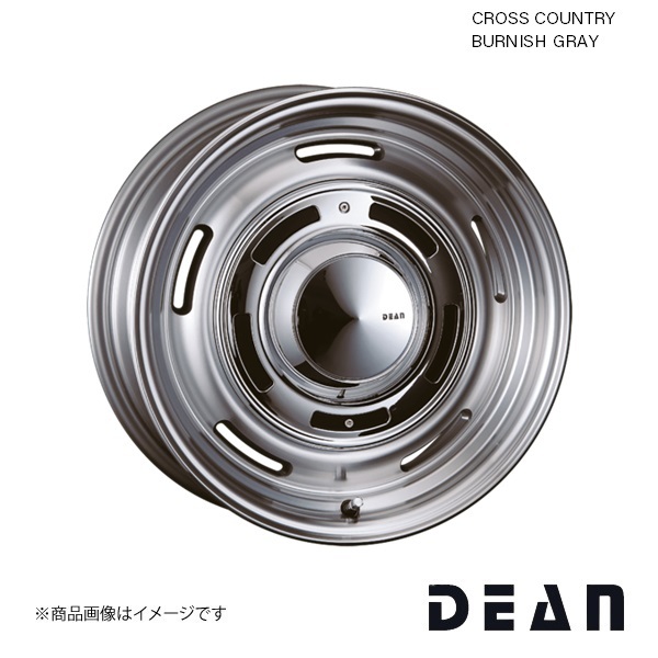 ディーン クロスカントリー 17インチ 6穴 6H 139.7 8.0J +20 FJクルーザー GSJ15W ホイール 1本 バーニッシュグレー CROSS COUNTRY DEAN