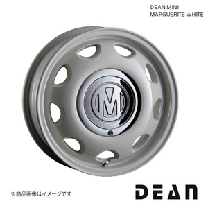 クリムソン ディーン ミニ 15インチ 4穴 4H 100 5.0J +45 クー ホイール 1本 マーガレットホワイト DEAN MINI CRIMSON