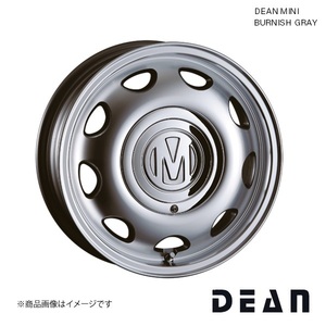 ディーン ミニ 15インチ 4穴 4H 100 5.0J +45 ミニ クーパー クラブマン ML16 ZF16 ホイール 1本 バーニッシュグレー DEAN MINI