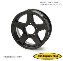 ブラッドレーVエボリューション 16インチ 5穴 5H 139.7 5.5J +0 ジムニ― シエラ ホイール 4本 スーパーブラック BRADLEY V EVOLUTION_画像1