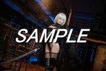 【CP-172　ニーア・オートマタ　2B　02】　L判写真10枚　海外コスプレ　Cosplay photo　10sheets　NieR: Automata_画像10