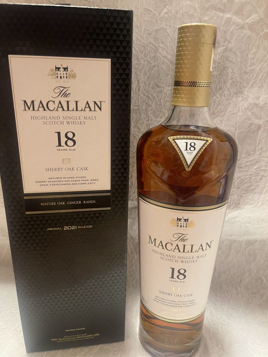 Q745 / マッカラン MACALLAN 18年 ファイン オーク FINE OAK シングル