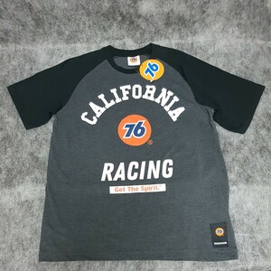 【訳あり品】ユニオン76 Tシャツ L ダークグレー