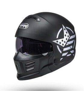 「81SHOP」高品質　ハーレーオートバイヘルメット　軽量パンクヘルメット ハーレー3/4オープンフェイス 耐衝撃 機関車安全キャップ