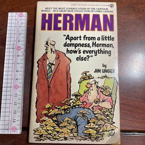 MEET THE MOST LOVABLE LOSER OF THE CARTOON WORLD. IN A GREAT NEW COLLECTION OF COMIC CAPERS! HERMAN ヘルマン・カートゥーン集