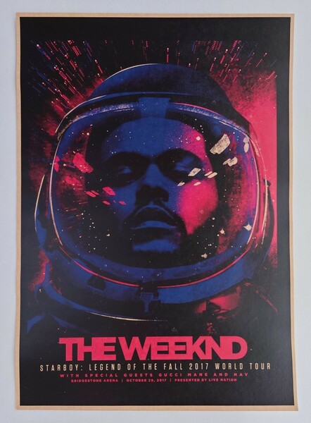 The Weeknd ザ・ウィークエンド ポスター ②