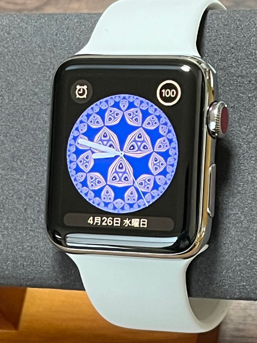 格安ショップ W933 Apple Watch 6 ステンレススチール 44mmセルラー