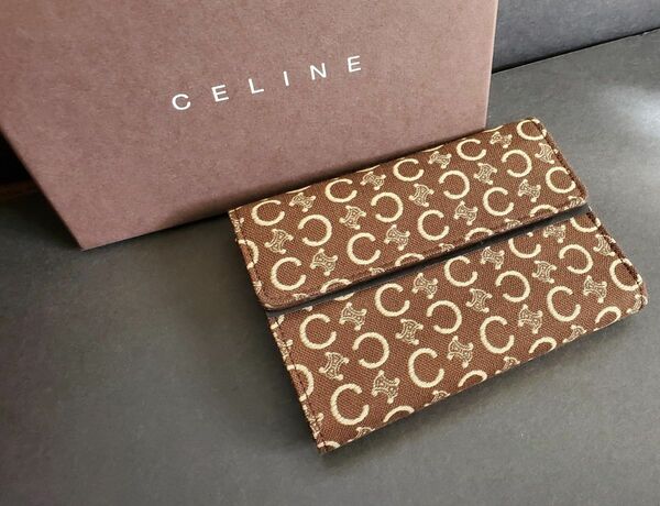 【極美品】CELINE セリーヌ 折り財布