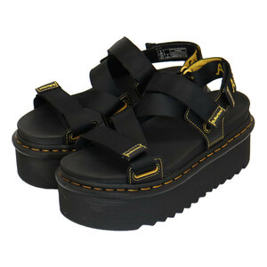 Dr.Martens (ドクターマーチン) WMS 27351001 ZEBRILUS KIMBER レディース ストラップ レザーサンダル BLACK UK4-約23.0cm