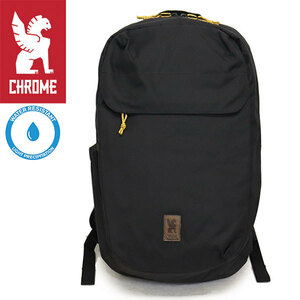 CHROME ( chrome ) BG346 RUCKAS BACKPACK 23L lacquer s backpack BLACK CH323