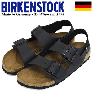 Birkenstock (Birkenstock) 034793 Milano Milano Sandal узкая ширина черная Bi162 38- около 24,5 см