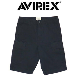 AVIREX (アヴィレックス) 2913002 BASIC FATIGUE SHORTS ベーシック ファティーグ ショーツ 10(09)BLACK M