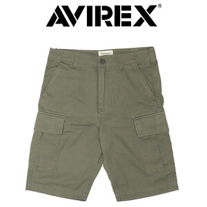 AVIREX (アヴィレックス) 2913002 BASIC FATIGUE SHORTS ベーシック ファティーグ ショーツ 310(75)OLIVE M