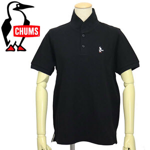 CHUMS (チャムス) CH12-1191 Booby Shawl Polo Shirt レディース ブービーショールポロシャツ CMS135 K001Black M