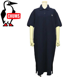 CHUMS (チャムス) CH18-1241 Booby Polo One-Piece レディース ブービーポロ ワンピース CMS136 N001Navy L