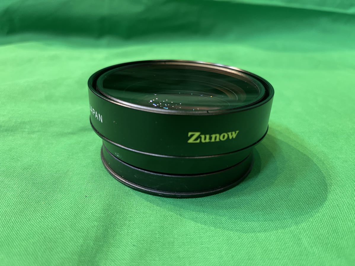 新しい Zunow カメラ用レンズ 未使用品F＝38mm ホワイト 無知の為X