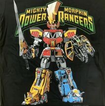 パワーレンジャー Tシャツ　Lサイズ　海外製　パワーレンジャー ズ　POWER RANGERS_画像2