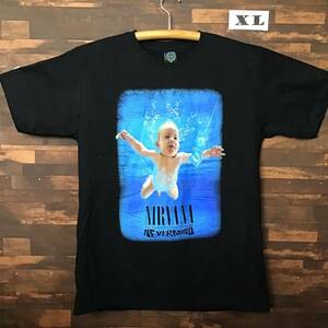 ニルバーナ ニルヴァーナ Tシャツ　XLサイズ　NIRVANA ロックバンド