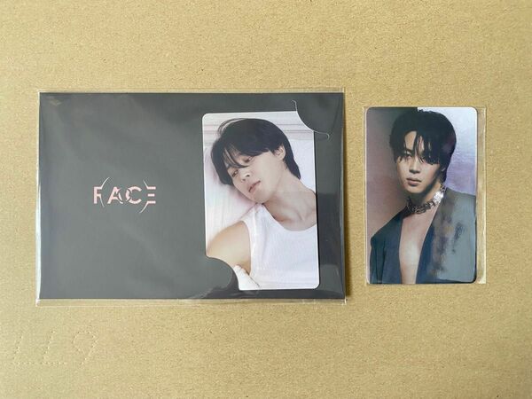 JIMIN FACE JPFC 特典　フォトカード　ホログラム　トレカ　BTS ジミン オフィシャル　公式