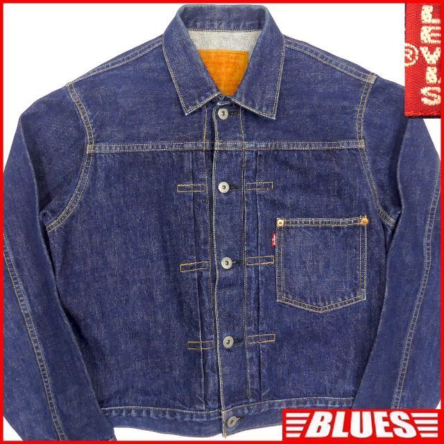 希少 Levi's PREMIUM 1st メンズデニムジャケット 黒 ブラック bigE