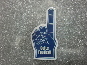 NFL Indy hole Police korutsuColts Football sticker waterproof seal 