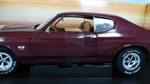 AMERICAN MUSCLE 1/18 CHEVELLE SS 1970 アメリカンマッスル　ミニカー　シェベル　未使用品　_画像3